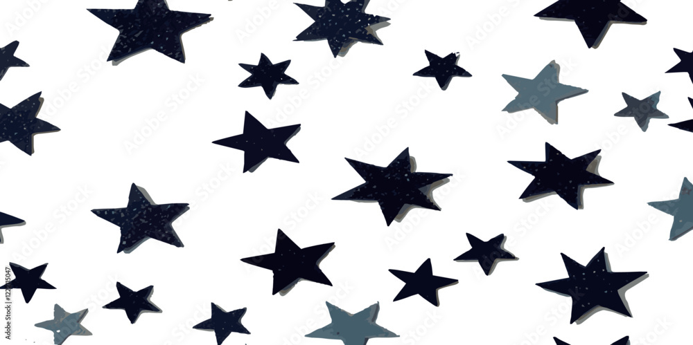 Abstract blue and multicolor star design greeting doted confetti on white background. Concept of anniversary, Christmas decoration, greeting card, party social event vector illustration. Abstract blue and multicolor star design greeting doted confetti on white background. Concept of anniversary, Christmas decoration, greeting card, party social event vector illustration.