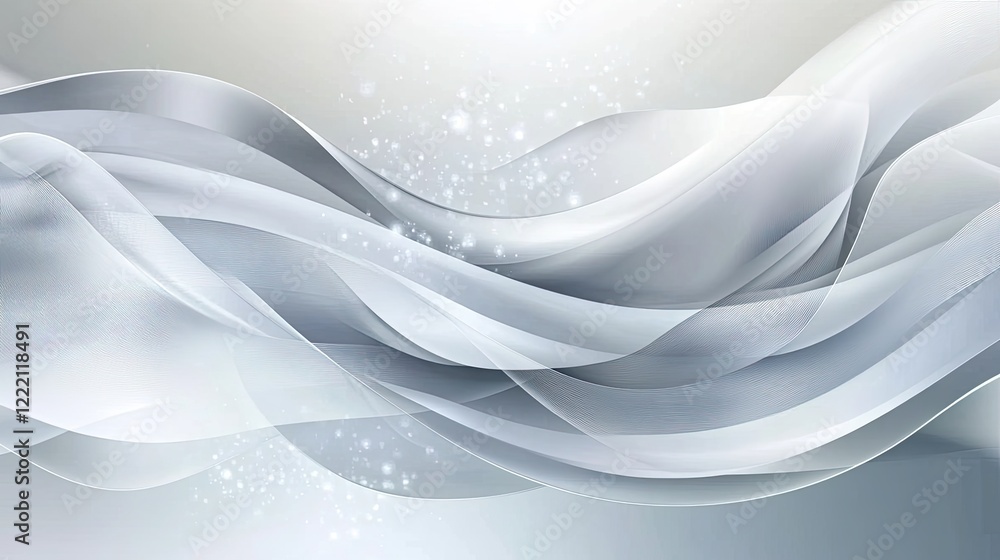 Obraz premium A monotone abstract gray background with subtle wave-like patterns.