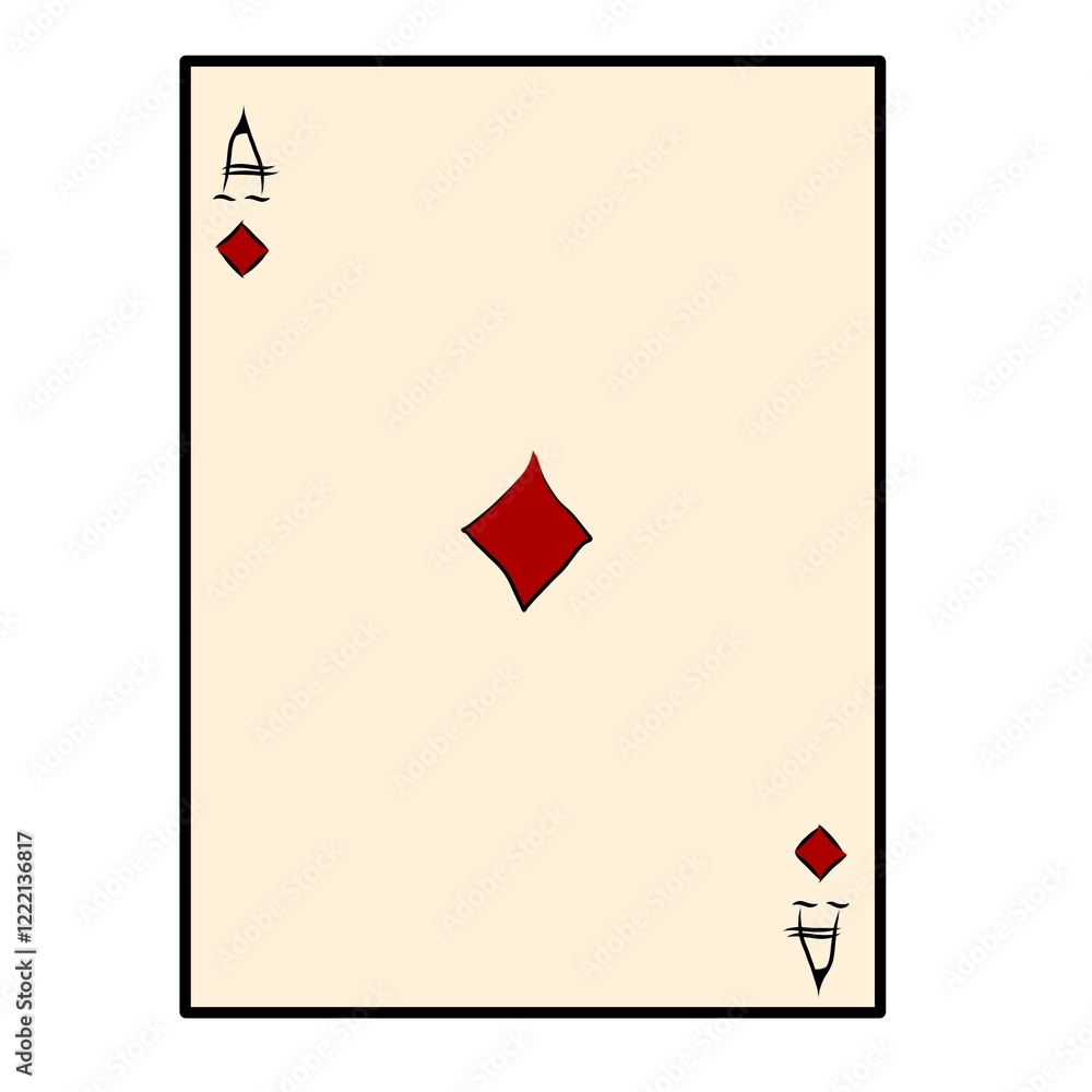 Obraz premium ace of hearts