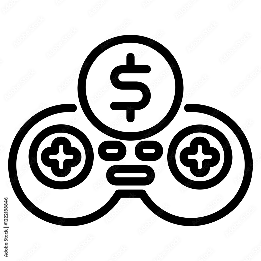 Obraz premium Game icon