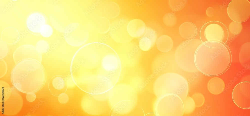 Abstract yellow and orange bokeh background. Abstract yellow and orange bokeh background.