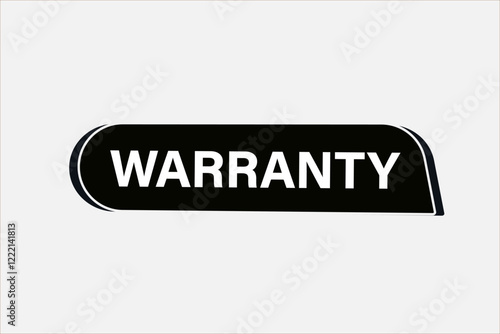 warranty, Button for websites, Design Element, learn, stay, template, tuned, design, level, sign, speech, bubble  banner, modern, symbol, click. 
