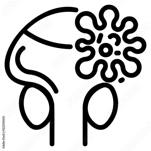 Prostate cancer icon