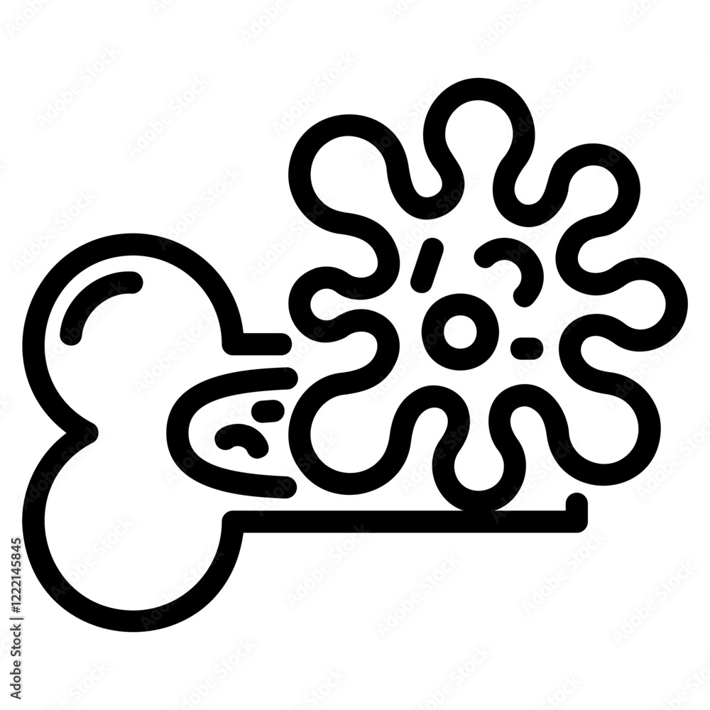 Fototapeta premium Bone icon