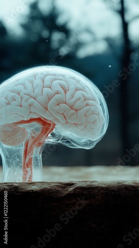 Human Brain Anatomy  Neurological Study  Mind Power  Intelligence  Cognition  Consciousnes photo