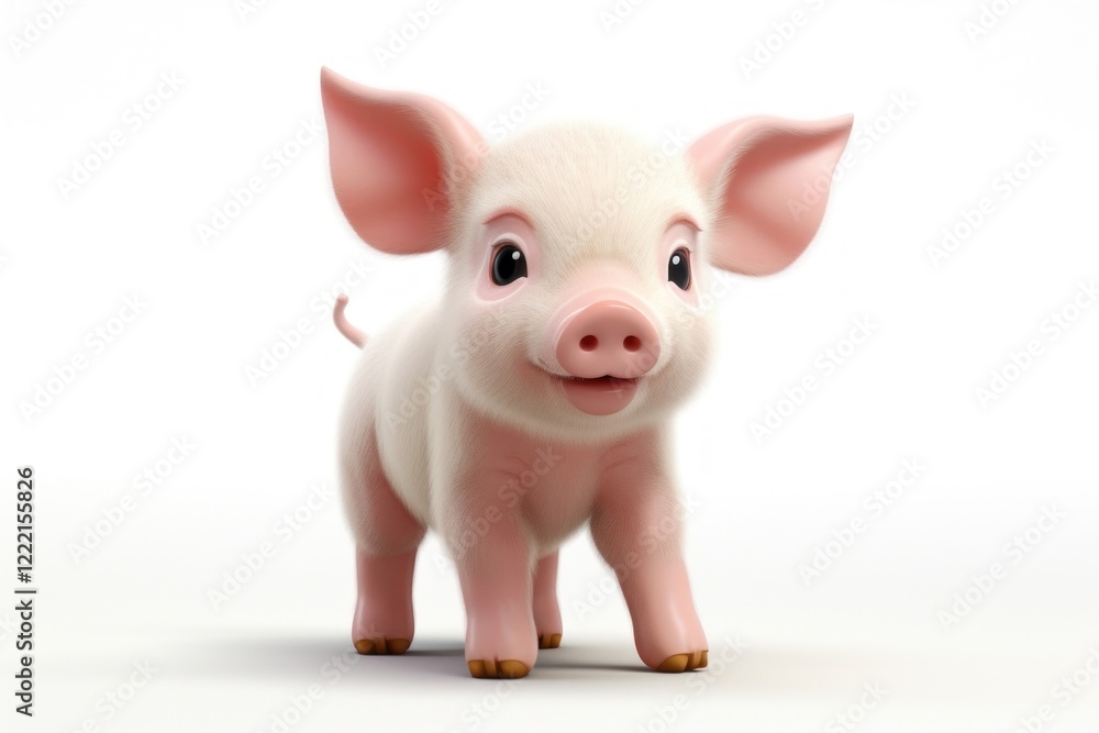 Pig cartoon animal mammal. Pig cartoon animal mammal.