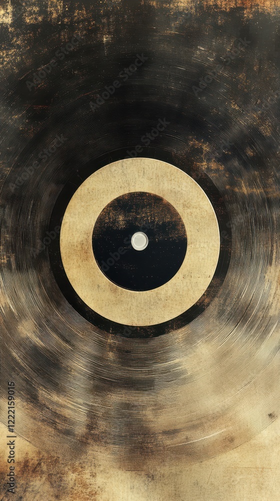 Obraz premium Vintage dusted abstract background with muted tones and retro texture