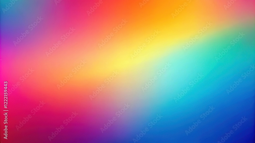 Obraz premium Vibrant Rainbow Gradient Background - Gradient backgrounds