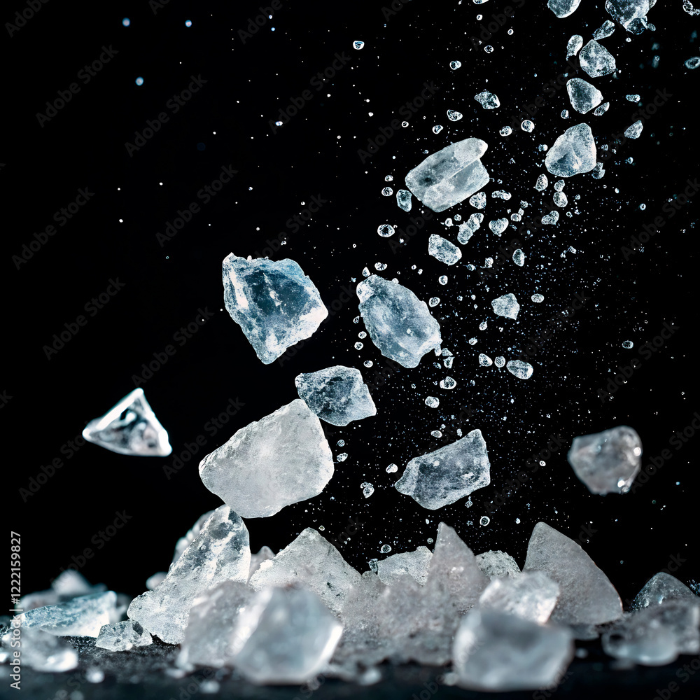 Obraz premium melting cube