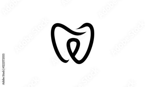 tooth logo vector