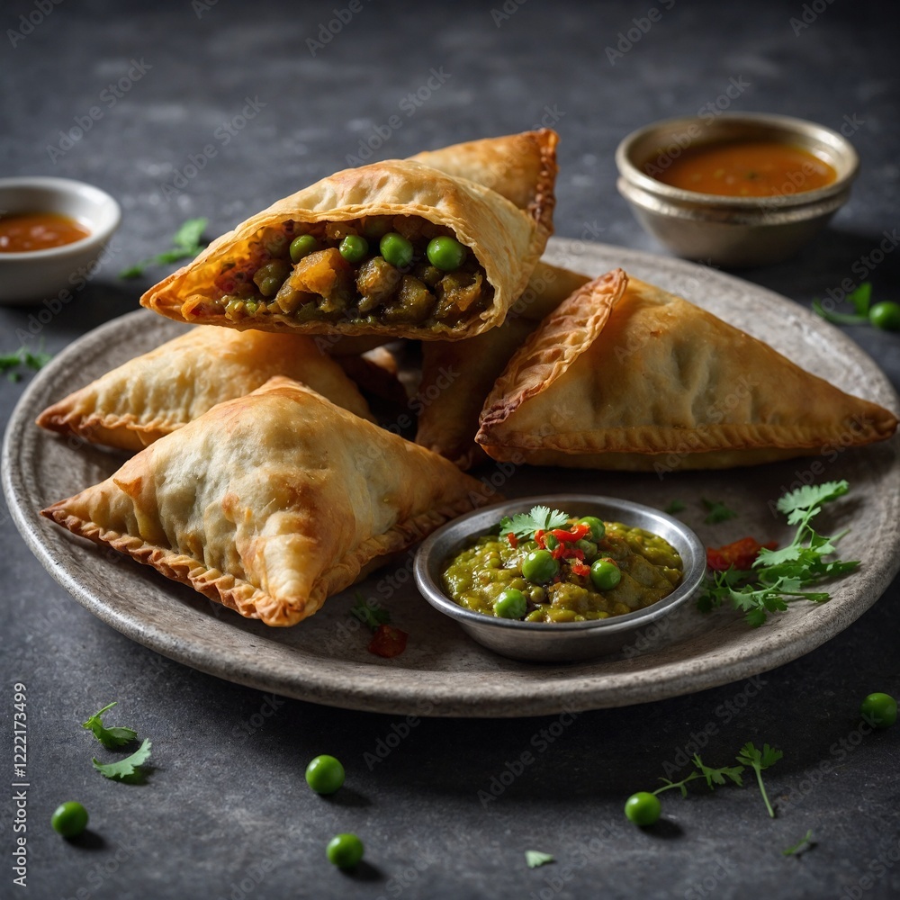 A delicious spread of pastries and dip on a plate.Quesadilla with chicken, tomatoes, corn, cheese and chilli. Mexican food Fast food. A delicious spread of pastries and dip on a plate.Quesadilla with chicken, tomatoes, corn, cheese and chilli. Mexican food Fast food.