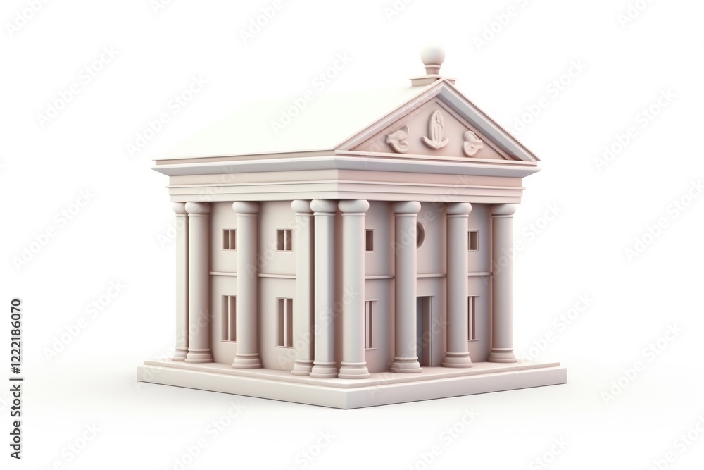 Obraz premium Architecture building column