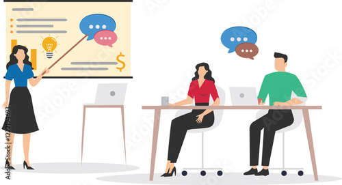 Meeting or discussion to brainstorm and find the best ideas