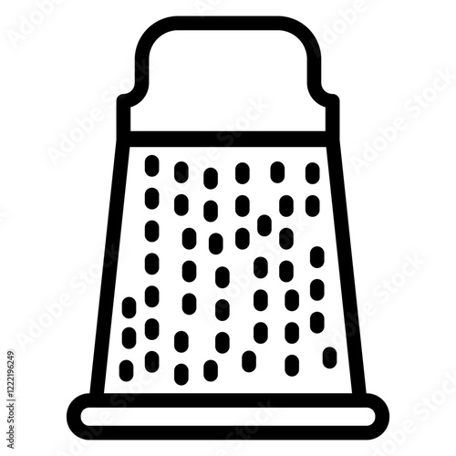 Grater line icon