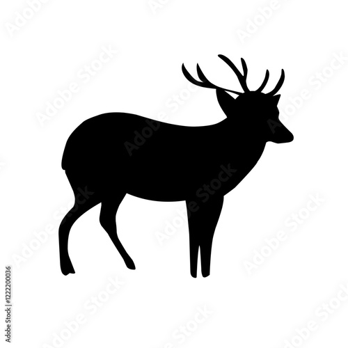 Deer Vector Illustration Set