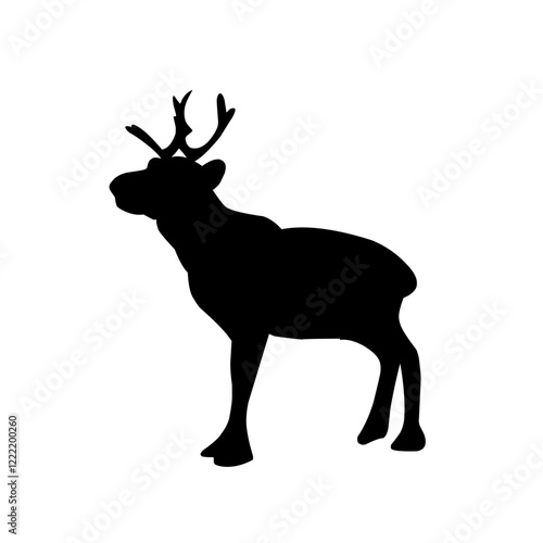 Deer Vector Illustration Set