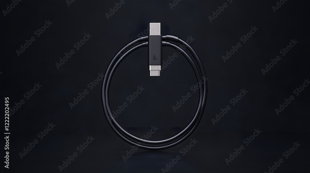 Close-up of a modern charging cable with a sleek design, highlighting its high-quality build and compatibility with various devices.
Close-up of a modern charging cable with a sleek design, highlighting its high-quality build and compatibility with various devices.
