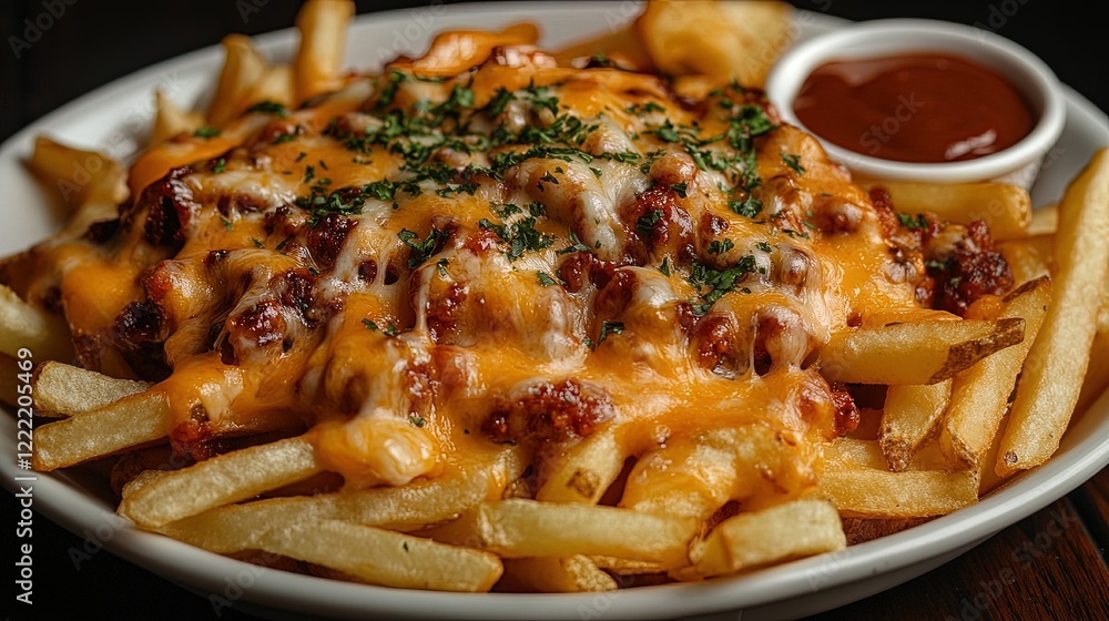Cheese Fries Drizzle loaded or potato chips Cheese Fries Drizzle loaded or potato chips