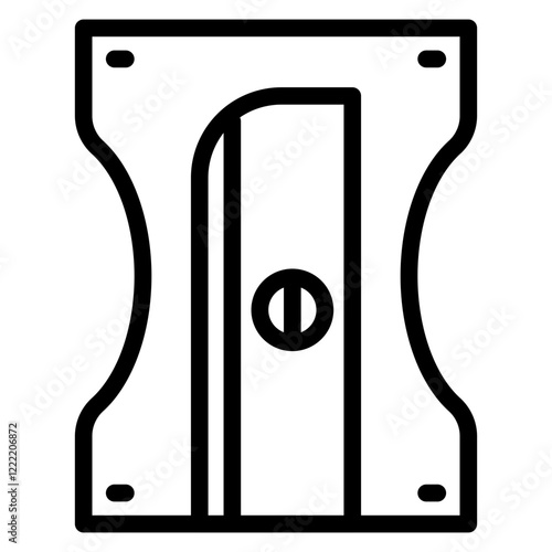 Sharpener line icon