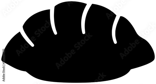 dumpling illustration dimsum silhouette gyoza logo asian icon food outline chinese meal meat dim cuisine china dish dough dumplings shape dinner vector graphic background