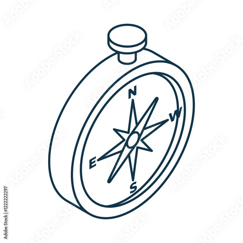 Compass Isometric