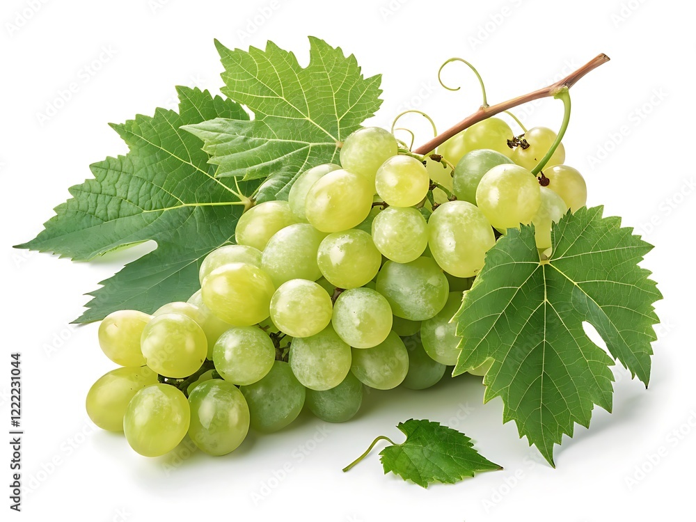 Obraz premium bunch of green grapes