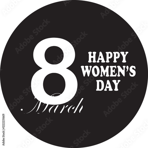 printable international womens day vector file