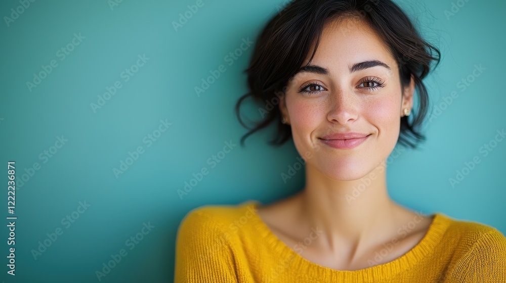 Fototapeta premium Emotional Nostalgia A Woman's Expression of Longing for the Past