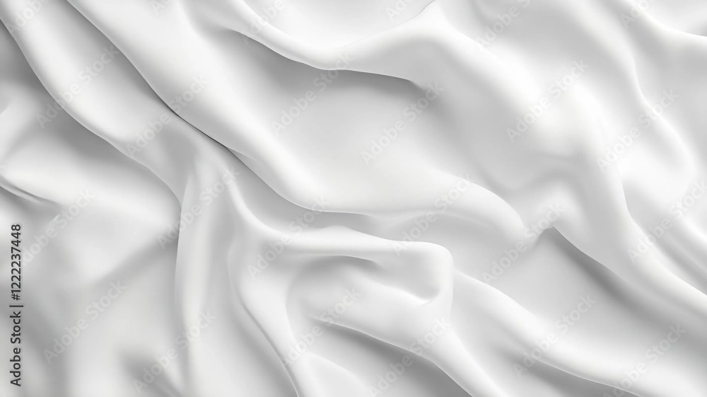 Mockup of White Cloth in Texture (Generative AI) Mockup of White Cloth in Texture (Generative AI)