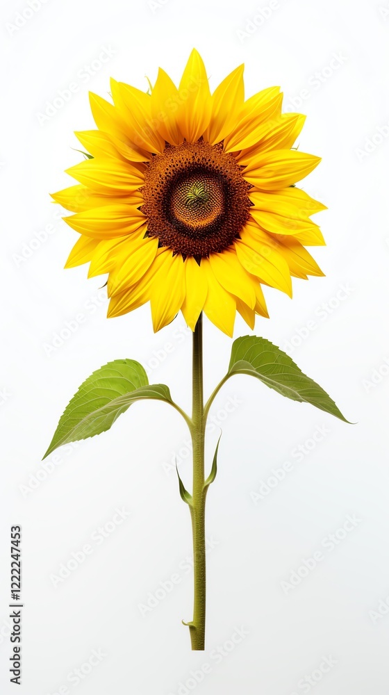 Obraz premium Bright sunflower with vibrant yellow petals.