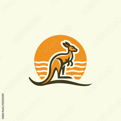 Kangaroo Tourism Company Logo