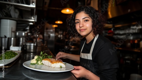 Wallpaper Mural Culinary excellence in action at a vibrant restaurant kitchen Torontodigital.ca