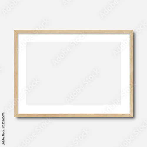 Frame mockups with mat, Poster frame, White mat frame mockups