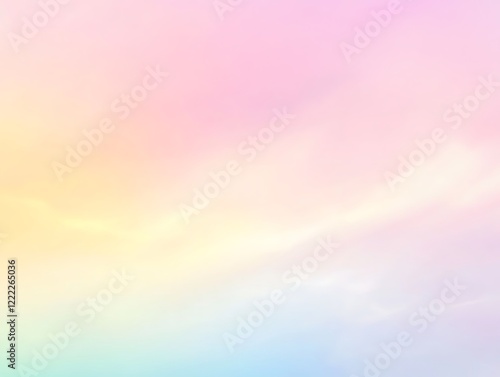 Abstract Pastel Gradient Featuring Soft Colors and a Dreamy Texture in Pink, Blue, and Lavender Hues, Ideal for Backgrounds or Creative Projects