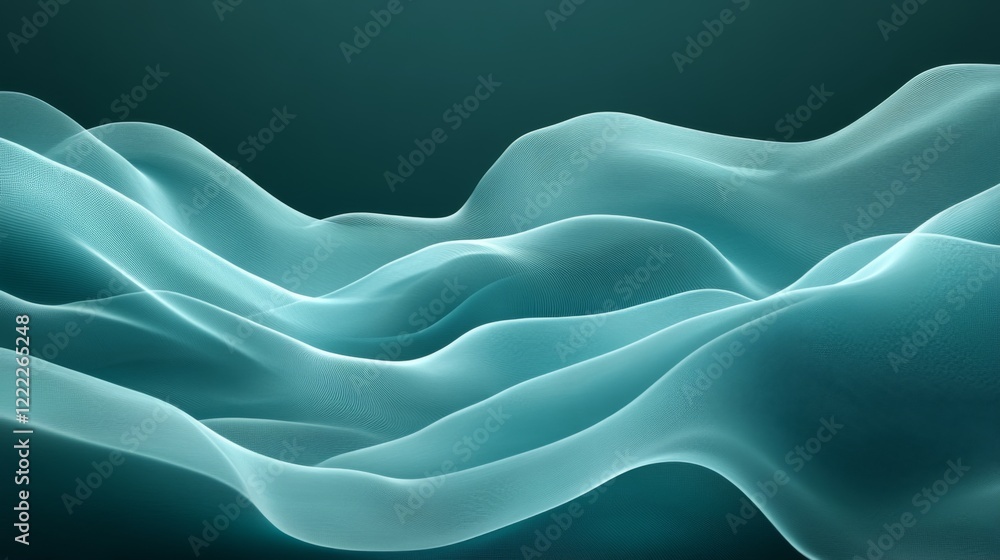 Obraz premium Abstract Waveform Texture