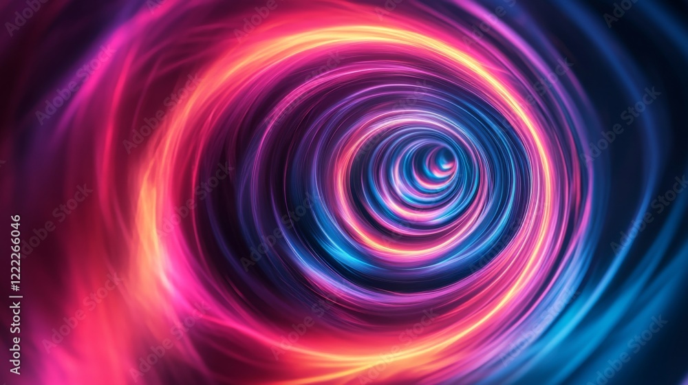 Vibrant Neon Vortex Vibrant Neon Vortex