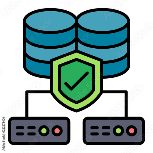 Secure server Icon