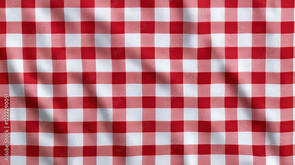 3d kitchen towel cloth top view isolated vector. Red tablecloth napkin for picnic with gingham plaid texture on transparent background. Realistic checkered linen cotton set for vintage restaurant 3d kitchen towel cloth top view isolated vector. Red tablecloth napkin for picnic with gingham plaid texture on transparent background. Realistic checkered linen cotton set for vintage restaurant