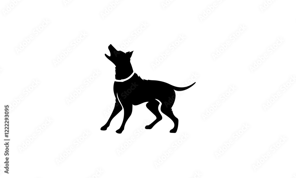Obraz premium Dog logo vector