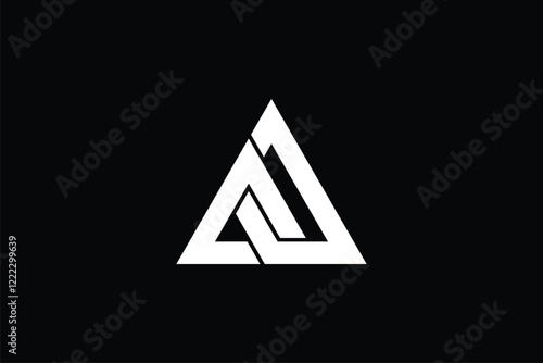 Free Download Abstract triangle shape vector image logo template - GFXLoad