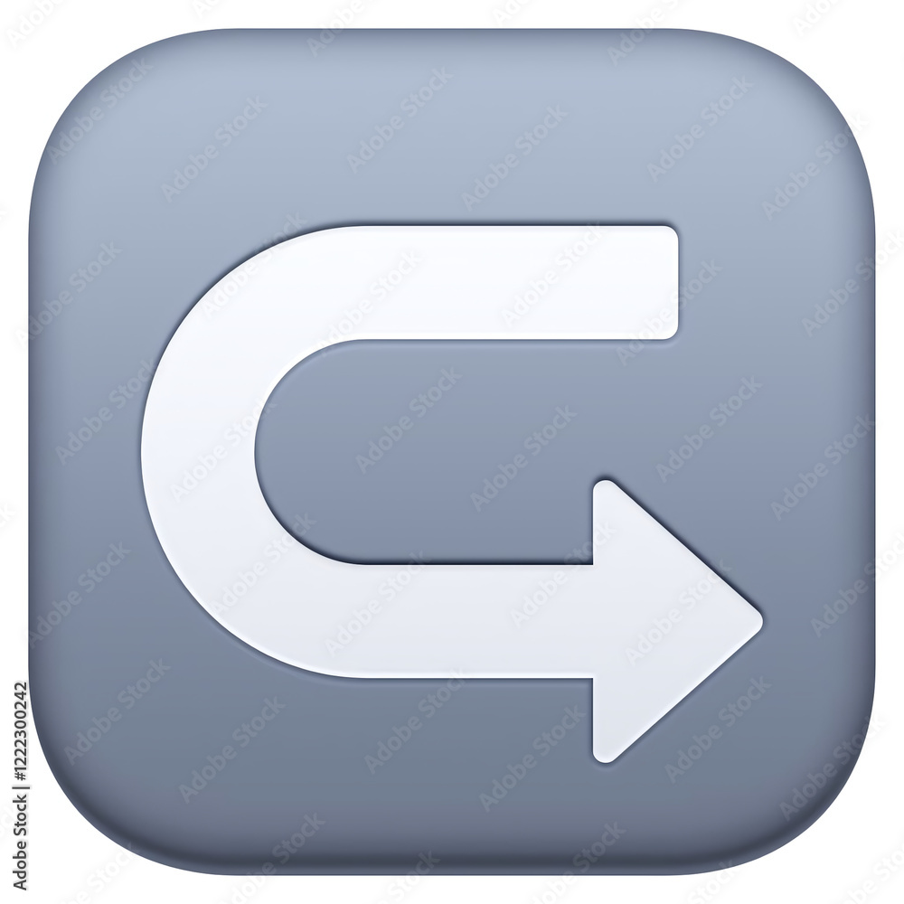 Right Arrow Curving Left
Right Arrow Curving Left