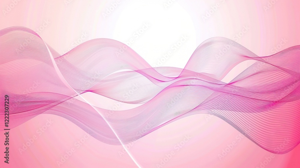 An eye - catching abstract pink line background, composed of flowing and curving lines that create a sense of movement and softness. Ideal for adding a touch of elegance and charm to various designs An eye - catching abstract pink line background, composed of flowing and curving lines that create a sense of movement and softness. Ideal for adding a touch of elegance and charm to various designs