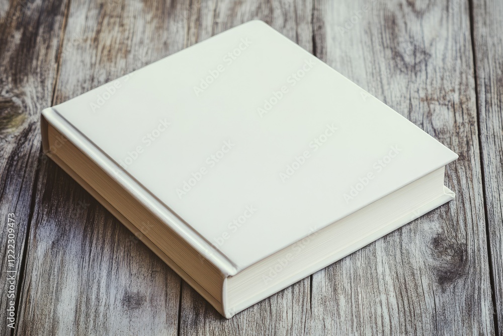 Ultra Hd Image of Book Made in 3D Used for Mockup with Neutral Cover on Wooden Background Ultra Hd Image of Book Made in 3D Used for Mockup with Neutral Cover on Wooden Background