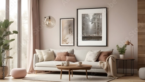 Contemporary Home Decor – Comfortable Sofa and Elegant Room Setup