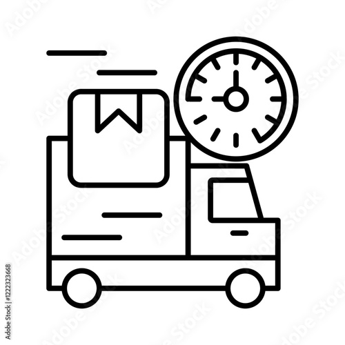 Fast delivery icon