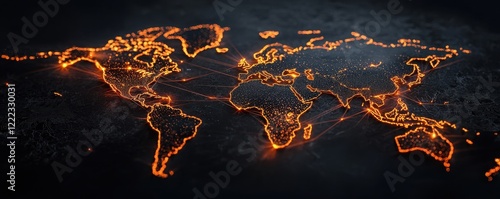 Disruption in global supply chain logistics a visual overview