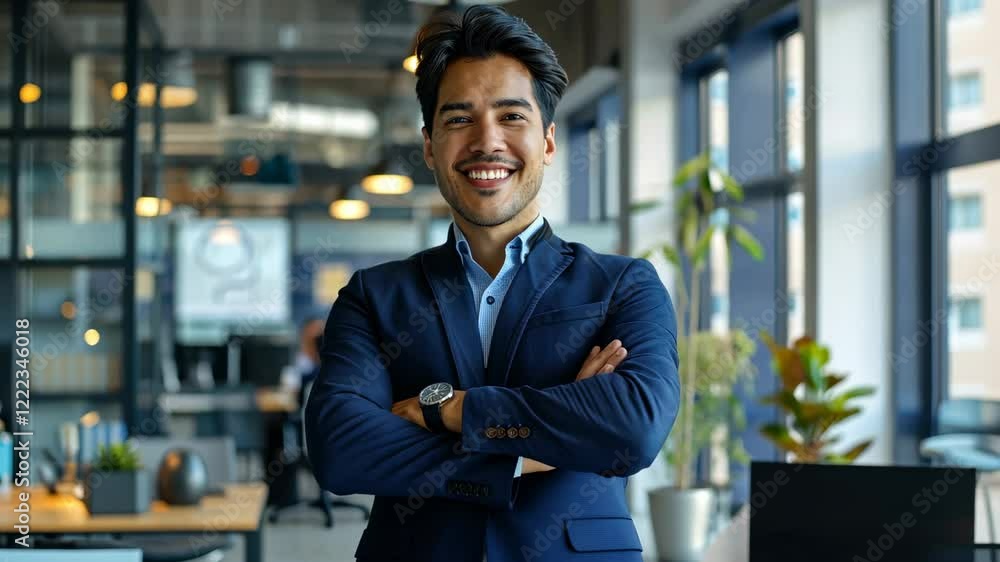 The Confident Businessman Portrait The Confident Businessman Portrait