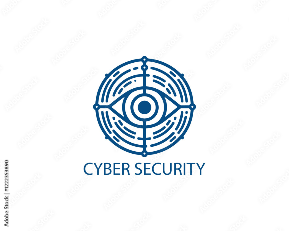 Modern cyber security logo Template. Cyber security logo icon symbol vector illustration. Modern cyber security logo Template. Cyber security logo icon symbol vector illustration.