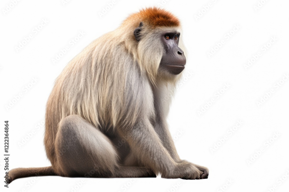 Fototapeta premium Monkey wildlife mammal animal.