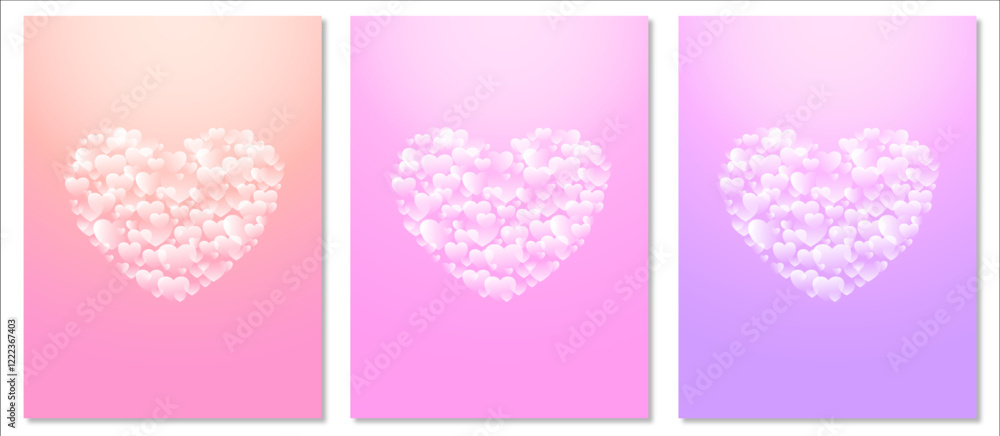 Many of hearts Stacked together in a distributed manner Use it as a background for a love story. Many of hearts Stacked together in a distributed manner Use it as a background for a love story.